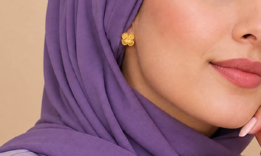 Yellow Gold - Earrings