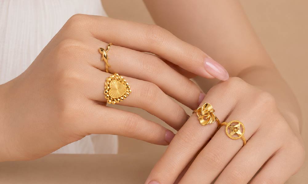 Yellow Gold - Rings
