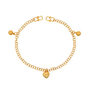 916 Gold Maya Anklet