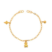 916 Gold Isla Anklet