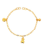 916 Gold Wish Anklet
