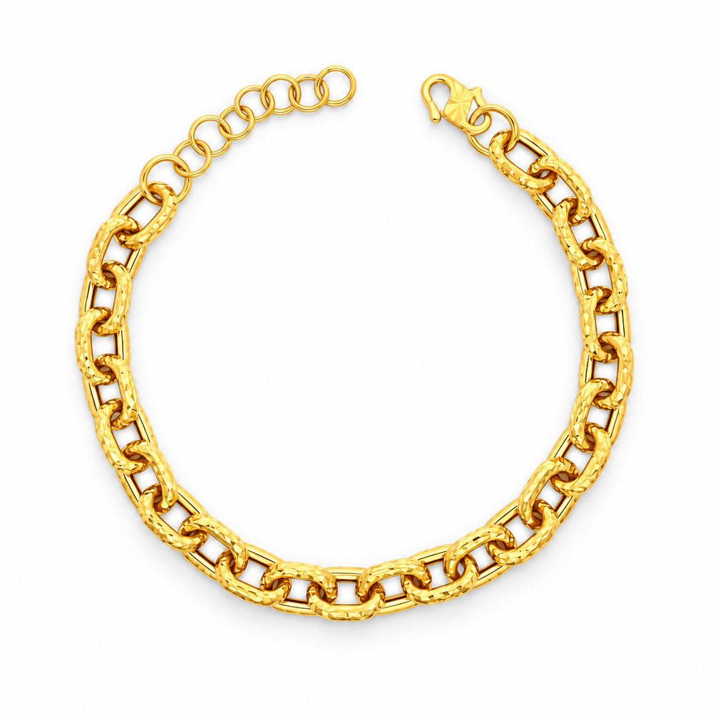 Emas MAX 916 Gold Plume Bracelet — BB10836-4