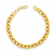 Emas MAX 916 Gold Plume Bracelet — BB10836-4
