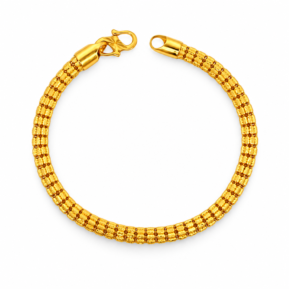 Emas MAX 916 Gold Bullet Bracelet — BB10838-1