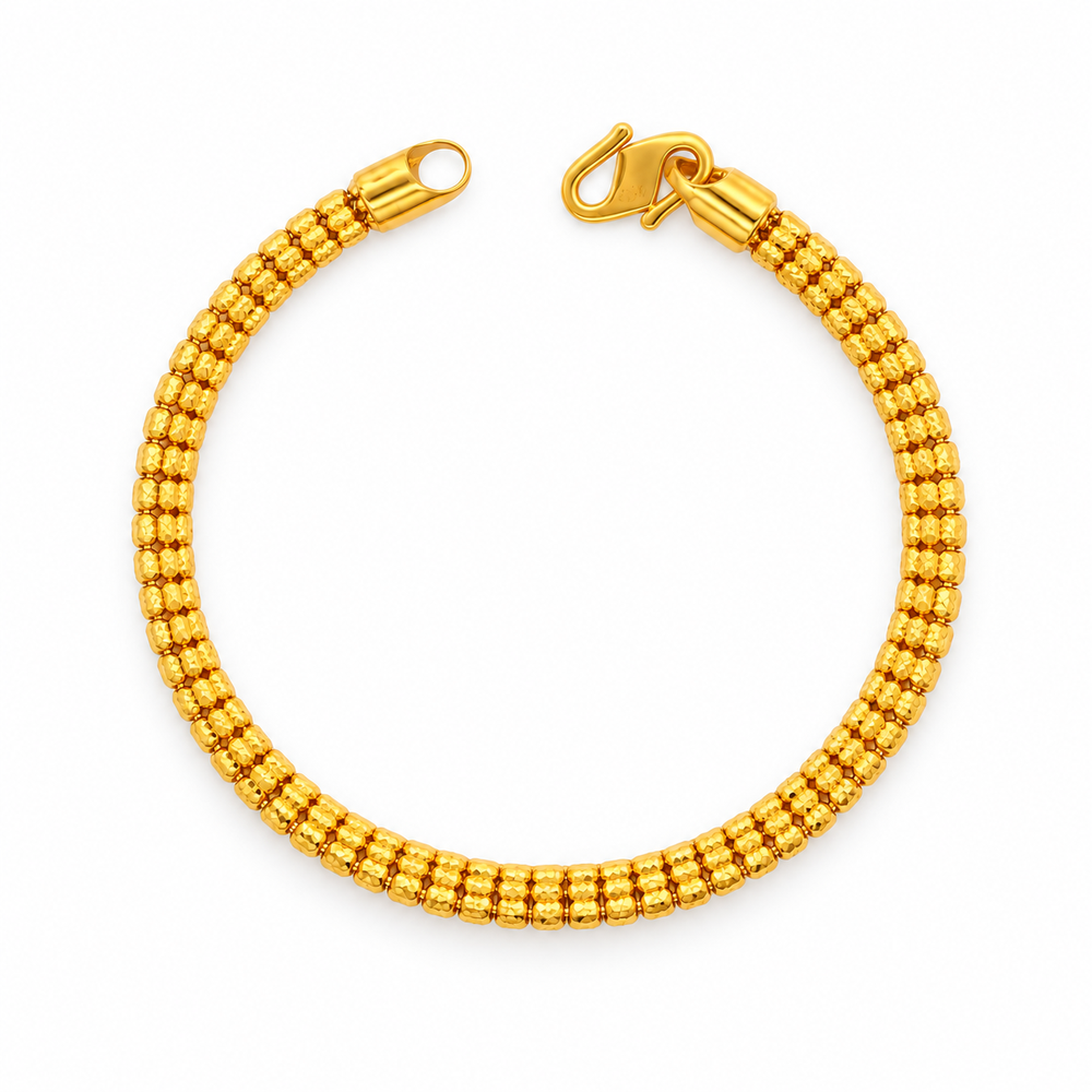 Emas MAX 916 Gold Bullet Bloom Bracelet — BB10838-2