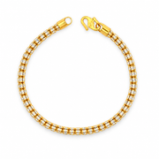 Emas MAX 916 Gold Bullet Cascade Bracelet — BB10838-3