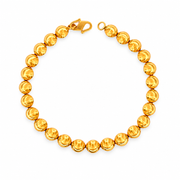 Emas MAX 916 Gold Beads Bloom Bracelet — BB10840-1