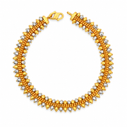 Emas MAX 916 Gold Beads Aura Bracelet — BB10873-1