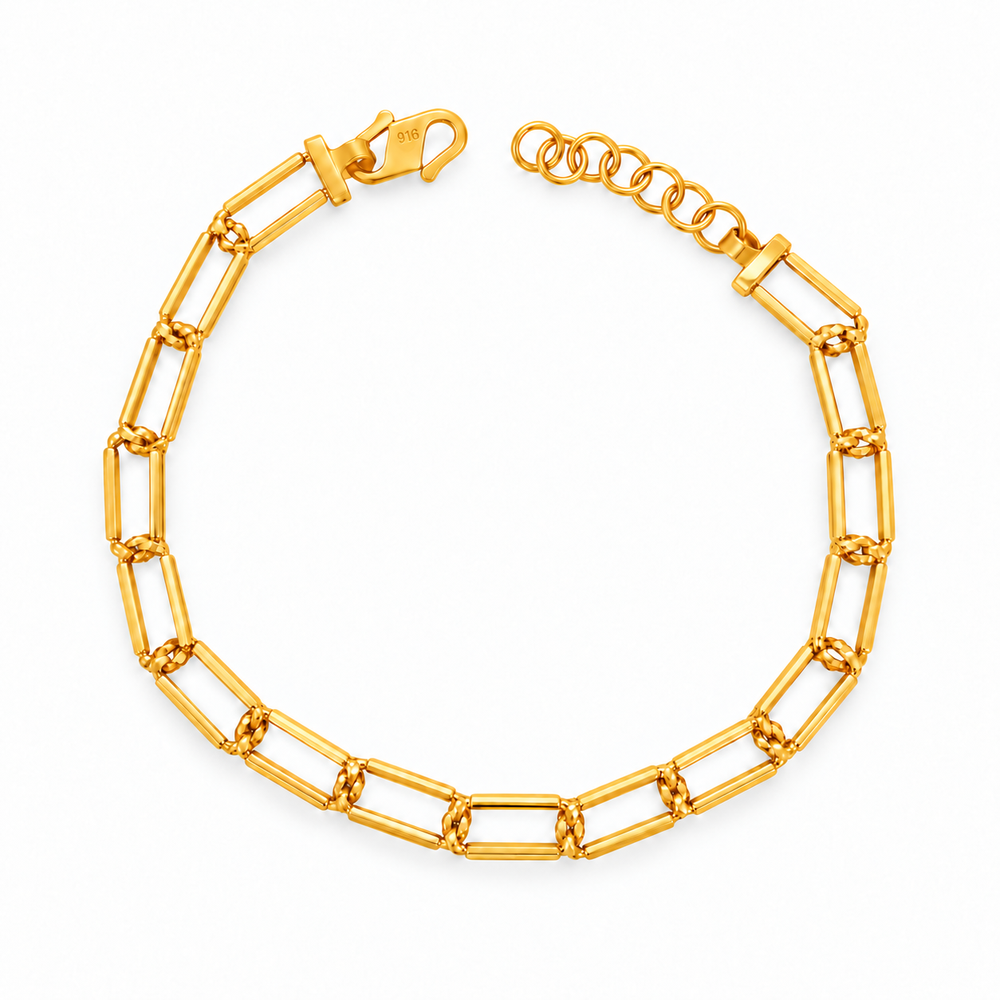 Emas MAX 916 Gold Dara Bracelet — BB10877-1