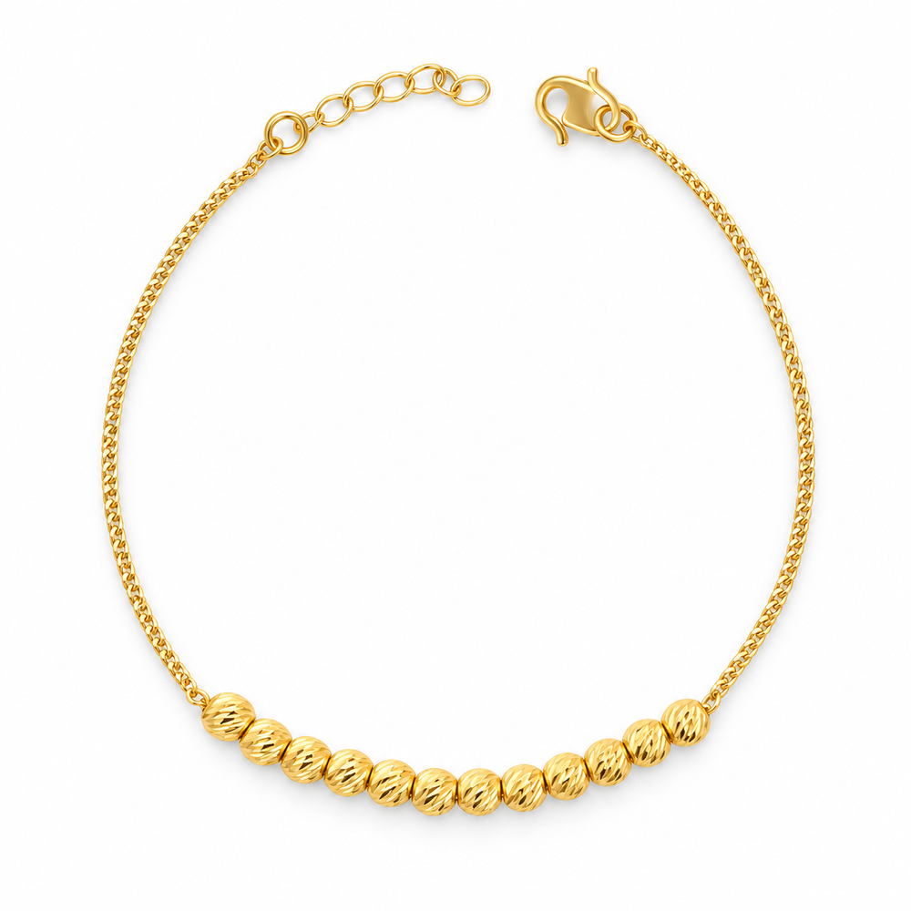 Emas MAX 916 Gold Beads Nova Bracelet — BB10945-1