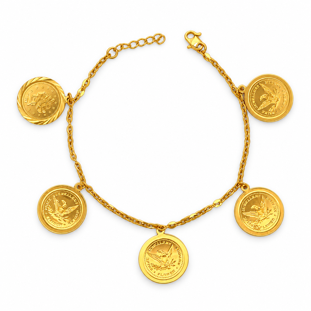 Emas MAX 916 Gold Sena Bracelet — BB10948-1