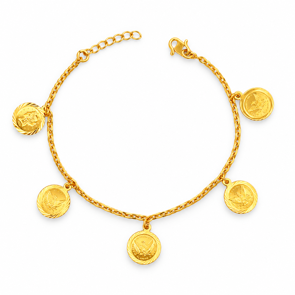 Emas MAX 916 Gold Vera Bracelet — BB10948-2