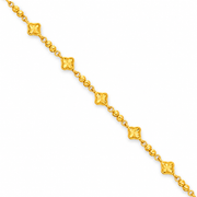 Emas MAX 916 Gold Flower Bracelet — BB10960-1