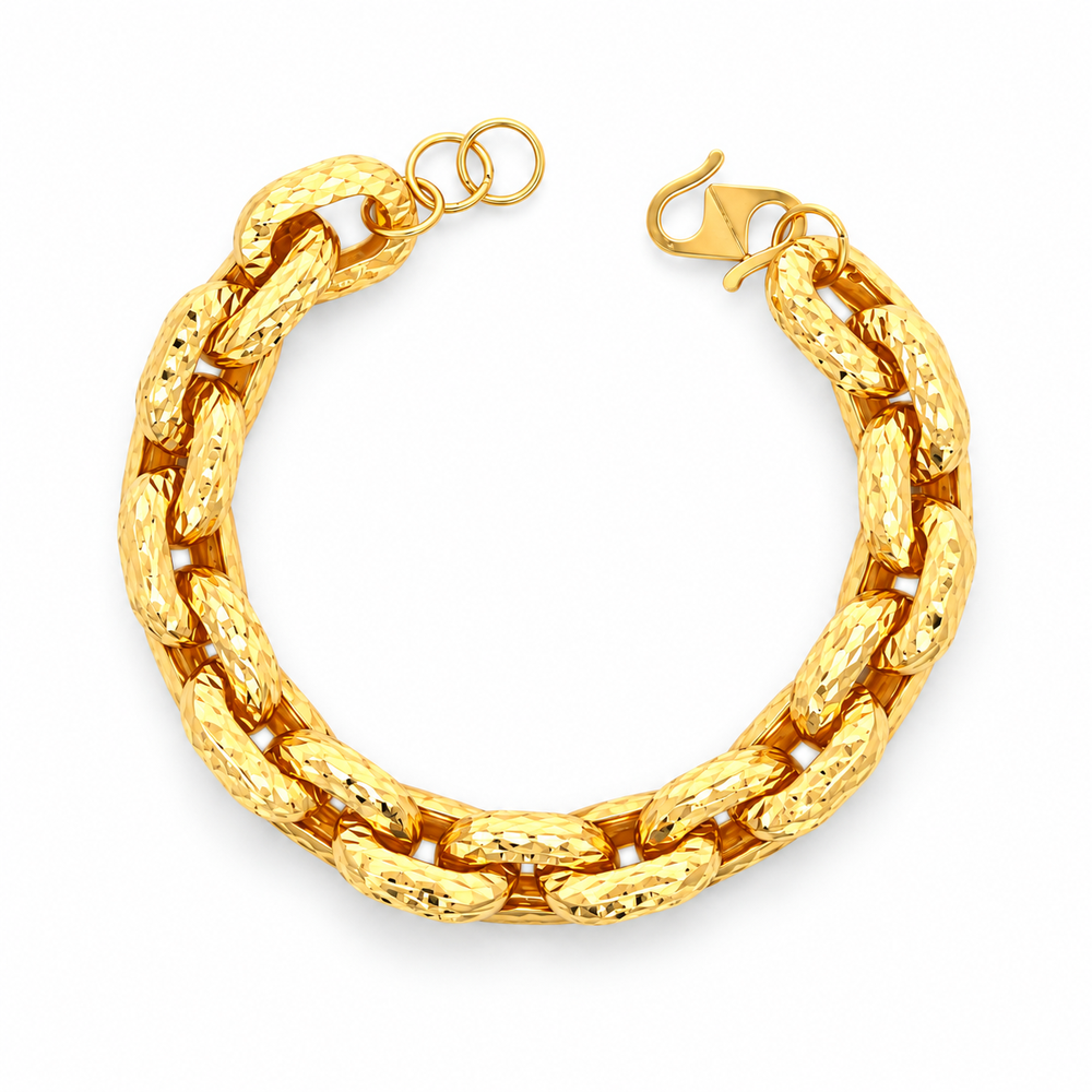 Emas MAX 916 Gold Lyra Bracelet — BB10969-1