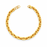 Emas MAX 916 Gold Facet Bracelet — BB10969-5