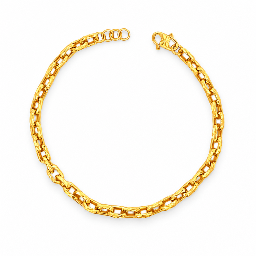 Emas MAX 916 Gold Milan Bracelet — BB10969-6