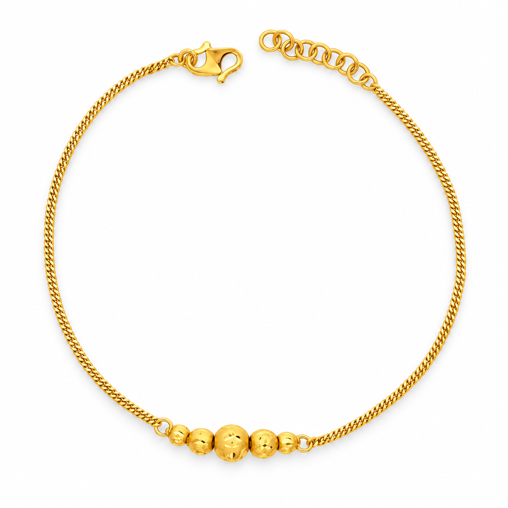 Emas MAX 916 Gold Beads Reverie Bracelet — BB10971-1
