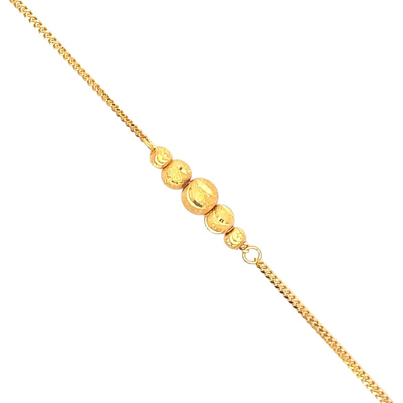 916 Gold Beads Reverie Bracelet