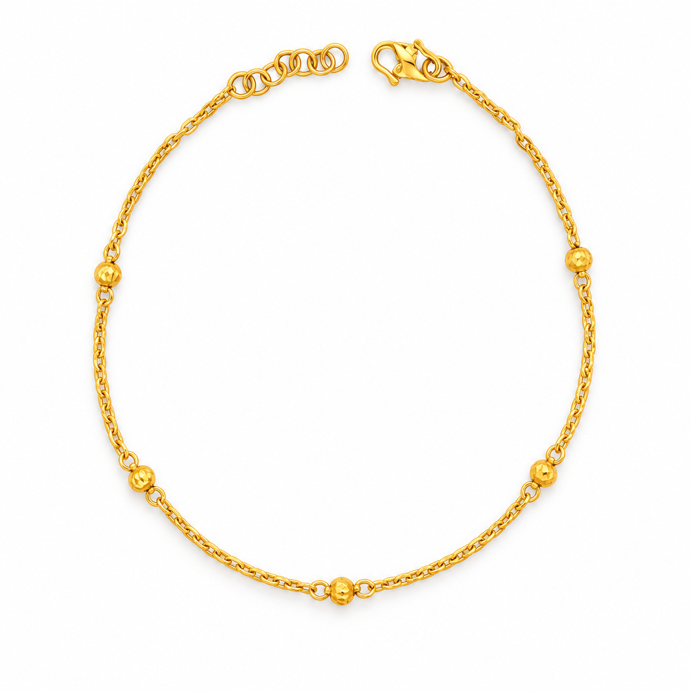 Emas MAX 916 Gold Beads Solstice Bracelet — BB10973-2