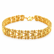 Emas MAX 916 Gold Beads Harmony Bracelet — BB10977-1