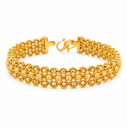 Emas MAX 916 Gold Beads Fable Bracelet — BB10992-1