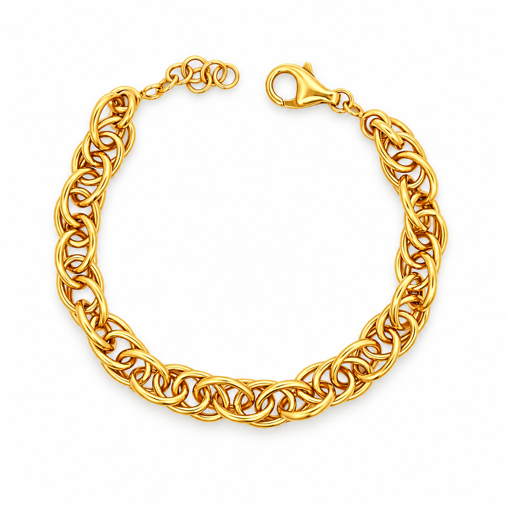 Emas MAX 916 Gold Fern Bracelet — BB11000-1