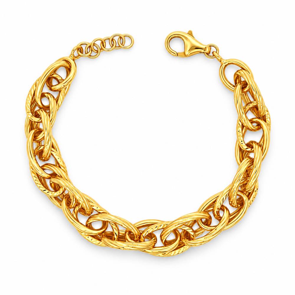 Emas MAX 916 Gold Flora Bracelet — BB11008-1