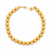 Emas MAX 916 Gold Beads Glint Bracelet — BB11009-1