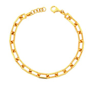 916 Gold Contour Bracelet