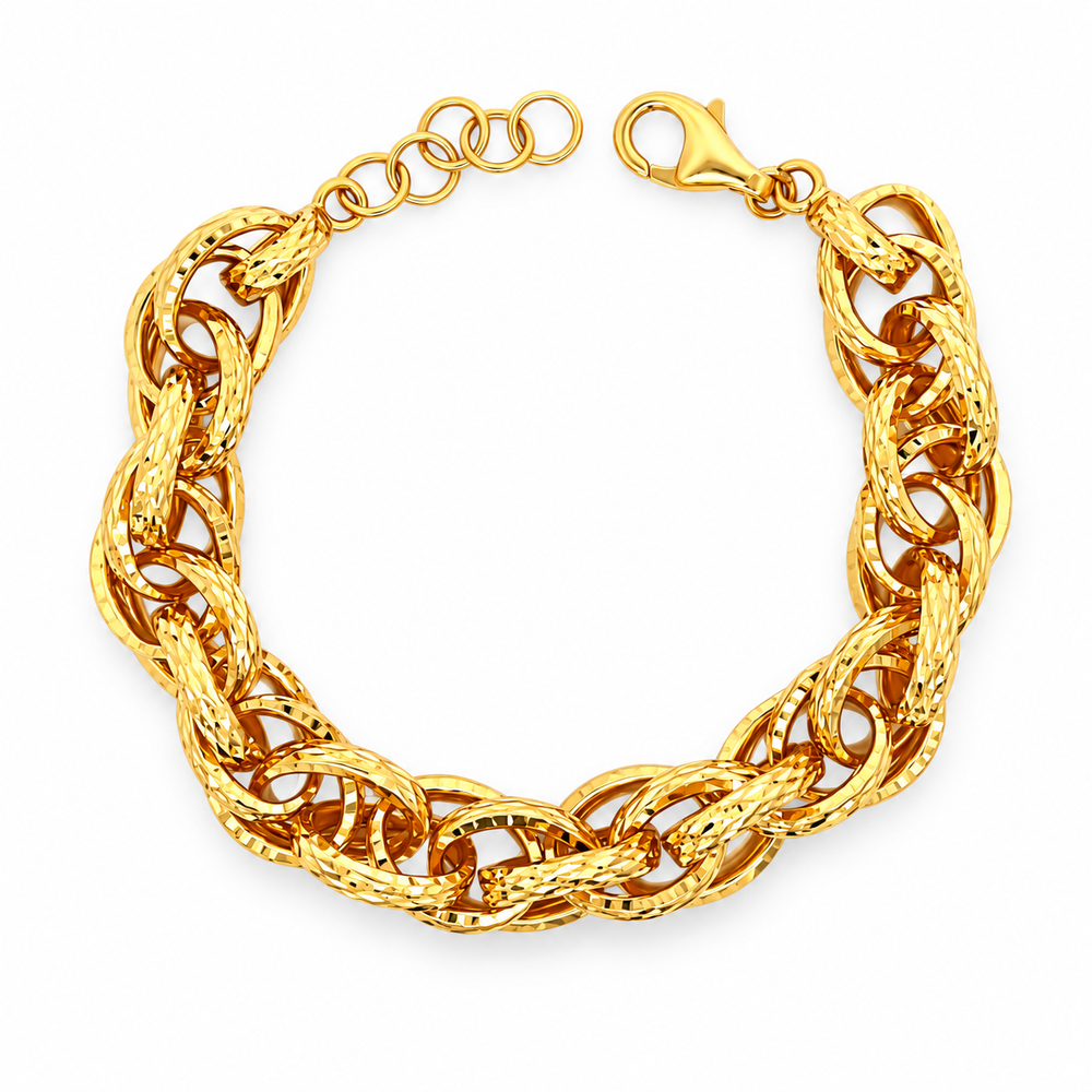 Emas MAX 916 Gold Sylva Bracelet — BB11018-1