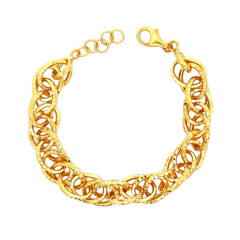 916 Gold Lea Bracelet
