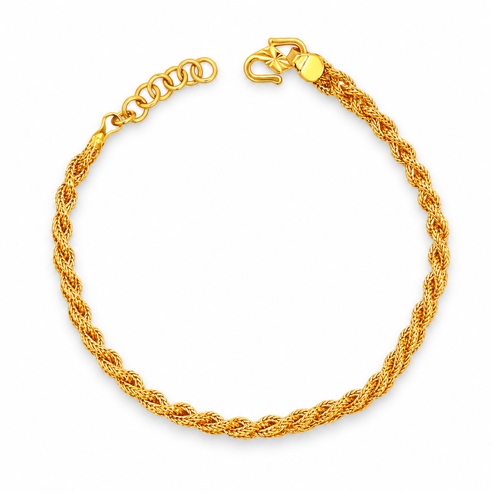Emas MAX 916 Gold Filigree Bracelet — BB11026-2