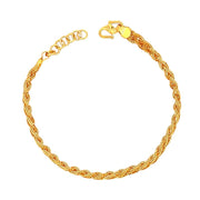 916 Gold Filigree Bracelet