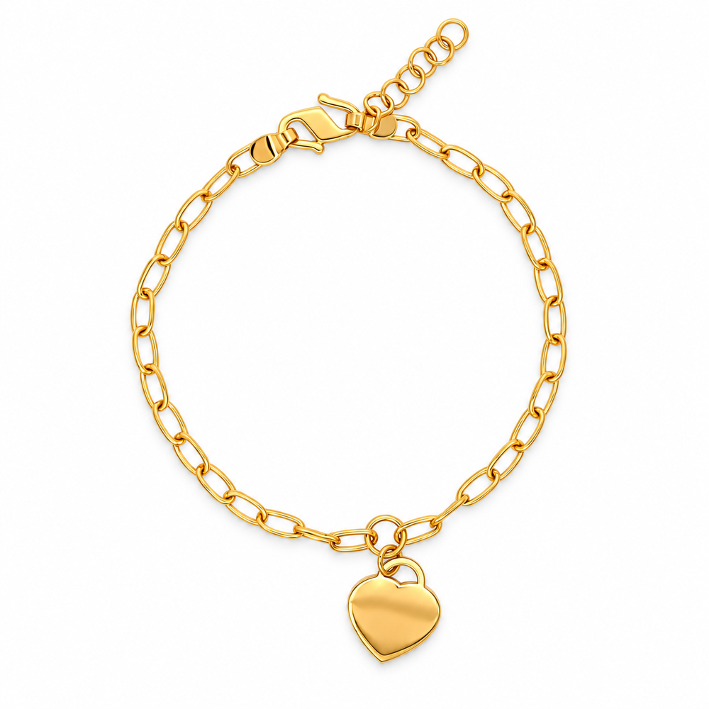 Emas MAX 916 Gold Heart Echo Bracelet — BB11031-1