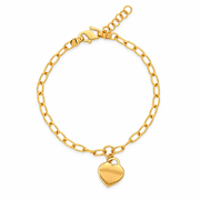 Emas MAX 916 Gold Heart Echo Bracelet — BB11031-1