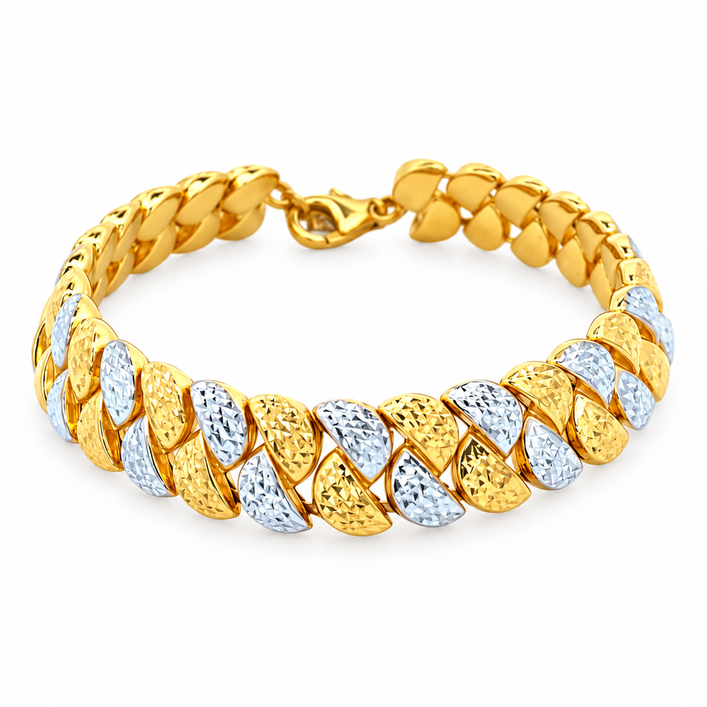 Emas MAX 916 Gold Lattice II Bracelet — BB11039-1