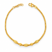 Emas MAX 916 Gold Beads Vine Bracelet — BB11044-1