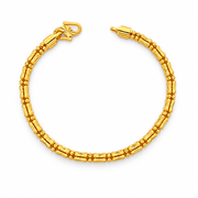 Emas MAX 916 Gold Beads Tide Bracelet — BB11053-1