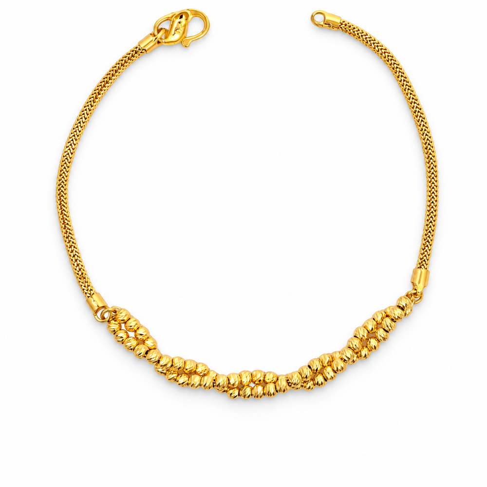 Emas MAX 916 Gold Beads Isle Bracelet — BB11055-1
