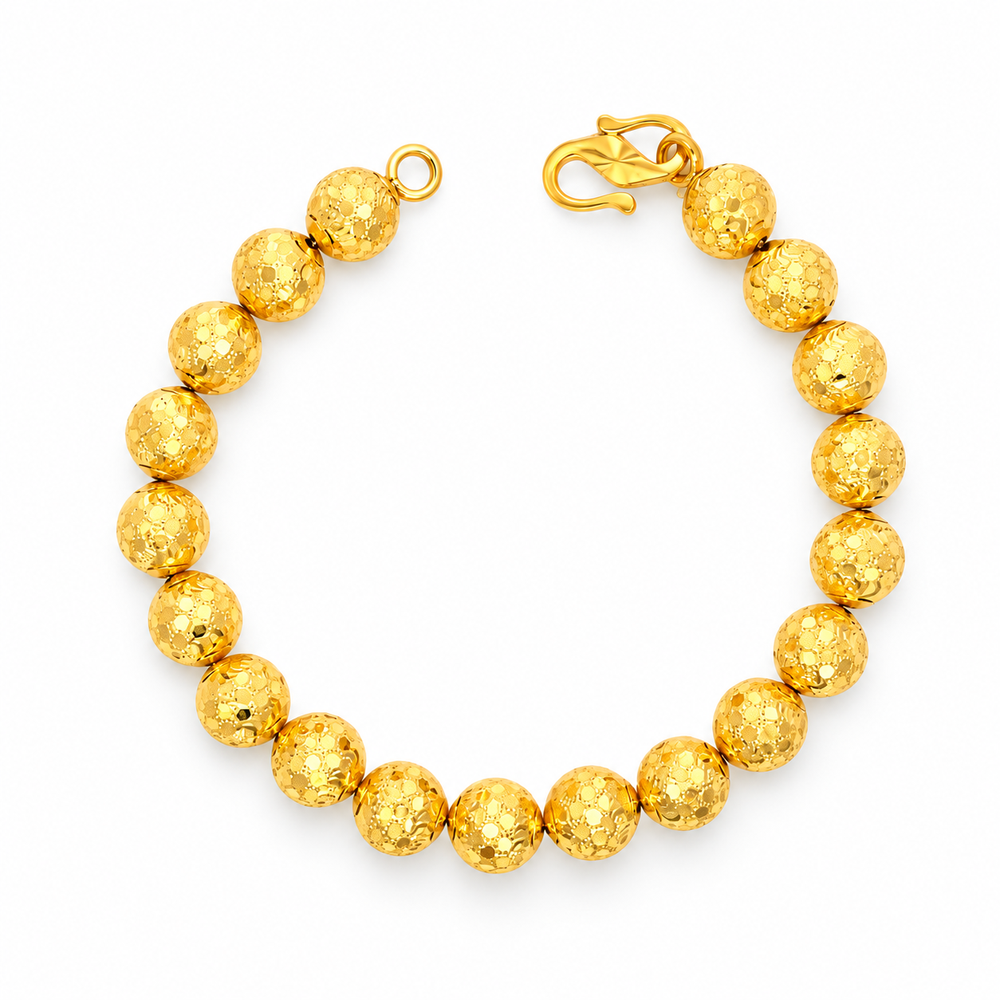 Emas MAX 916 Gold Beads Bloom Bracelet II — BB11060-2