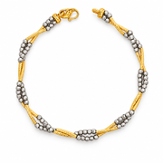 Emas MAX 916 Gold Beads Duet Bracelet II — BB11078-1