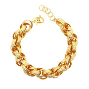 916 Gold Plume II Bracelet