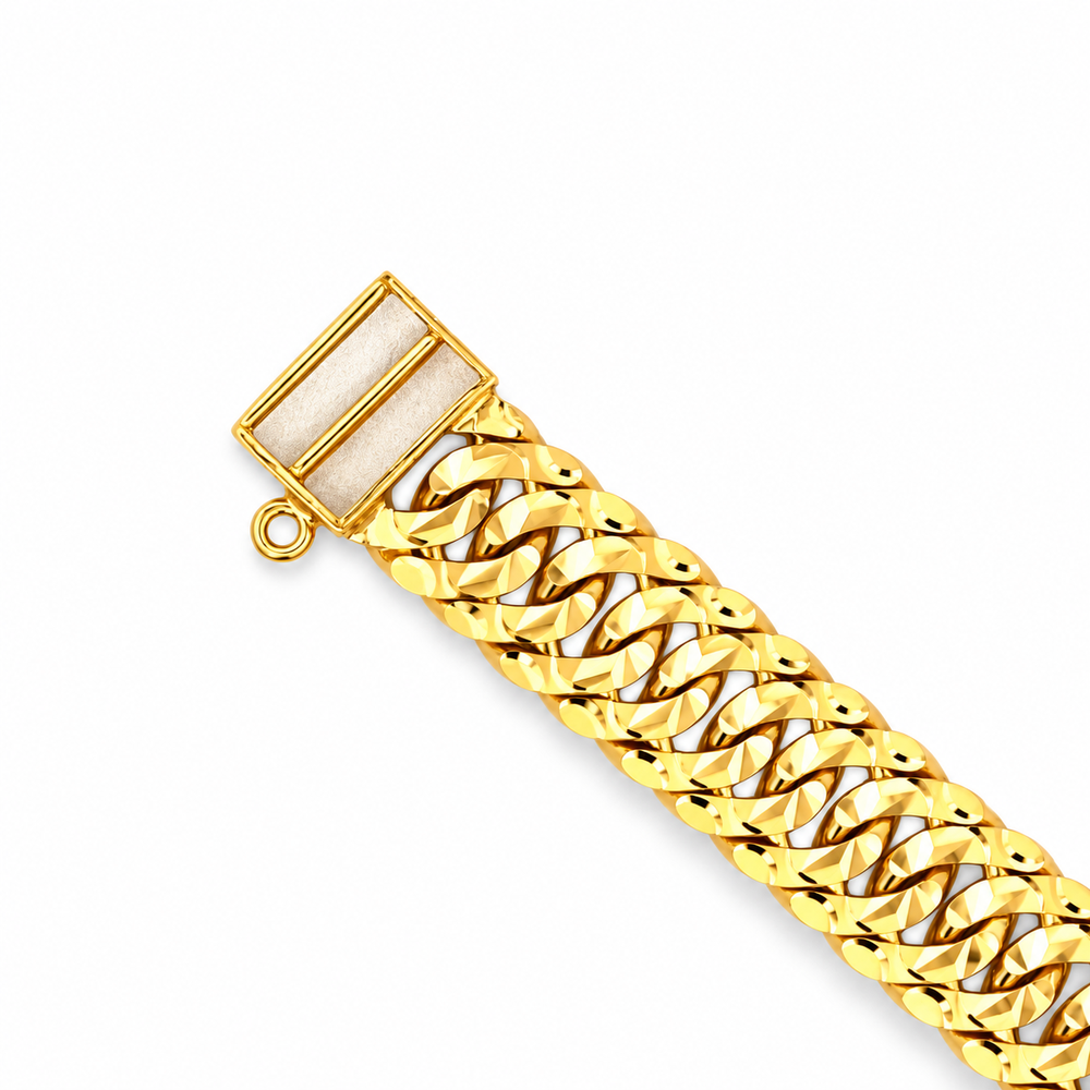 Emas MAX 916 Gold Link Grande Bracelet — BB11094-1