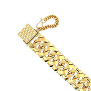 916 Gold Link Twine Bracelet