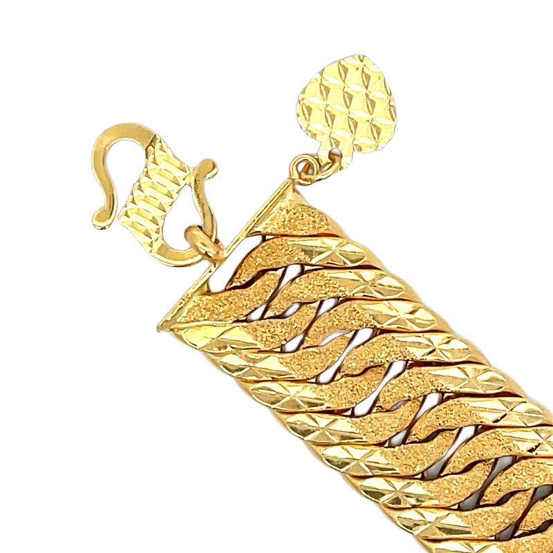916 Gold Link Ember Bracelet
