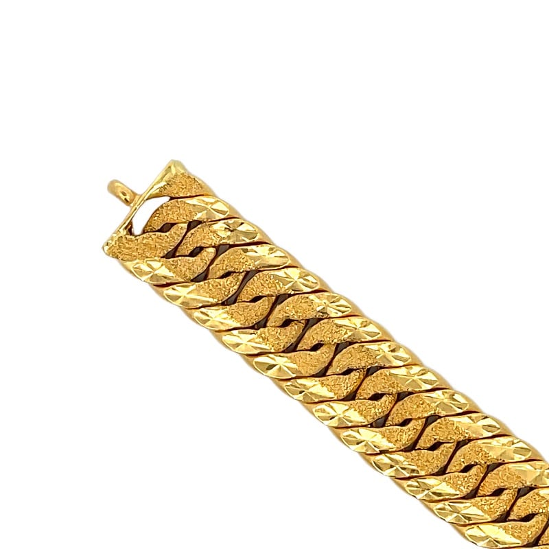 916 Gold Link Serene Bracelet