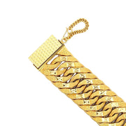 916 Gold Link Muse Bracelet