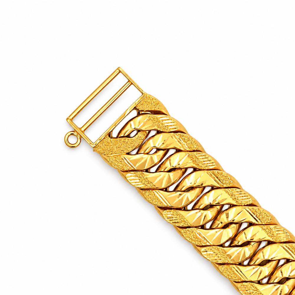 Emas MAX 916 Gold Link Reverie Bracelet — BB11103-1