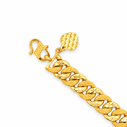 Emas MAX 916 Gold Link Solstice Bracelet — BB11106-1