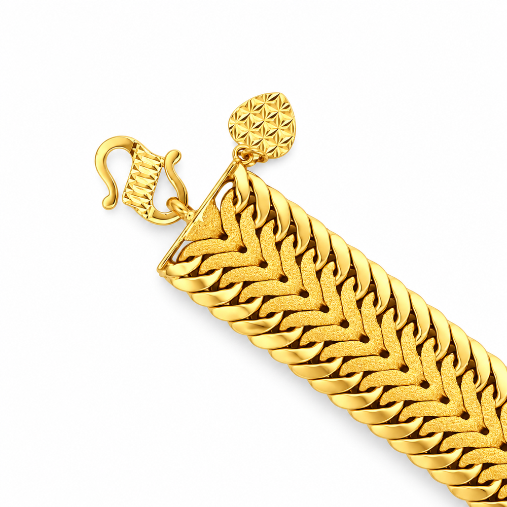 Emas MAX 916 Gold Link Dusk Bracelet — BB11107-2